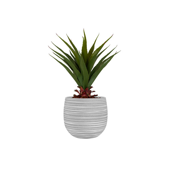 CUBREMACETAS DORIS 16CM GRIS