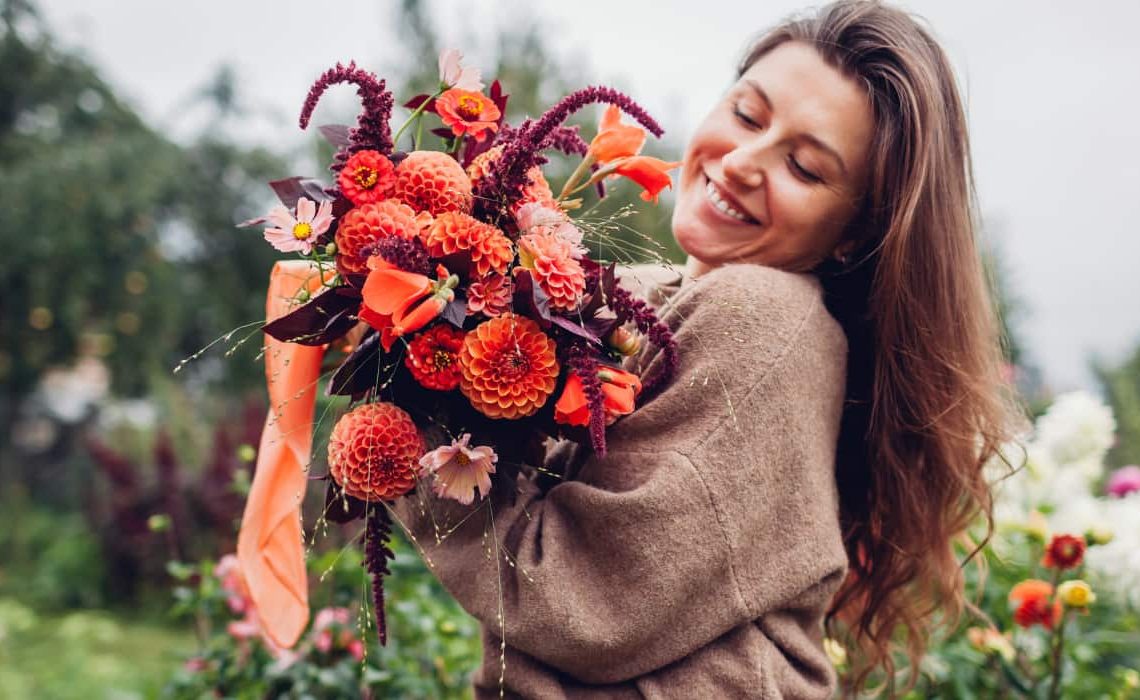 Flores de temporada de otoño