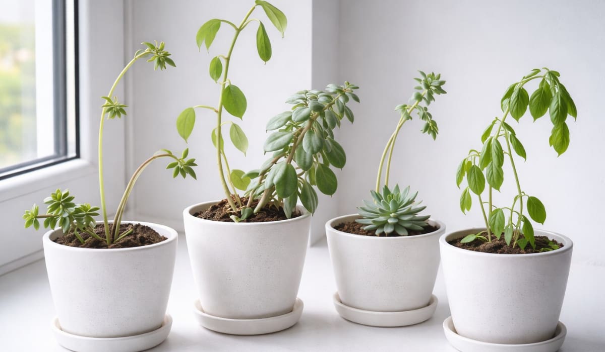 Etiolación: ¿a tu planta le falta luz?